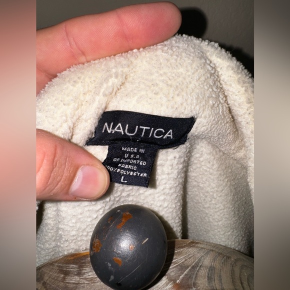 Vintage Nautical wool quarter zip fleece - Picture 5 of 5